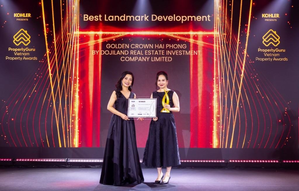 DOJILAND chiến thắng nhiều hạng mục Giải thưởng BĐS Việt Nam PropertyGuru 2023