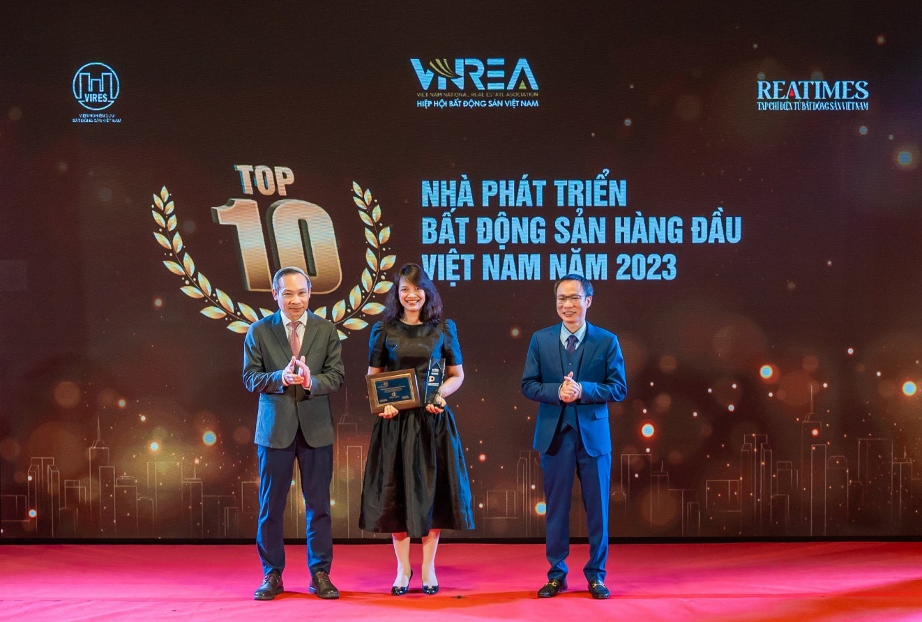 DOJILAND tiếp tục giữ vững danh hiệu Top 10 Nhà phát triển bất động sản hàng đầu Việt Nam